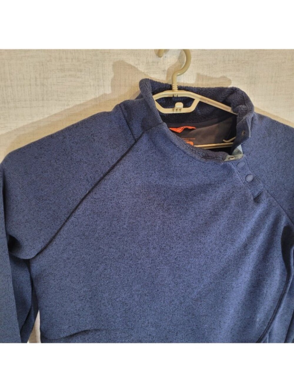 Merrell Sweatshirt Womens XL Blue Pullover 1/4 Button Collar Athleisure - Picture 3 of 11